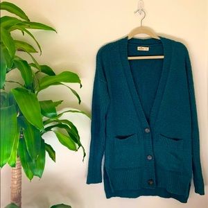 Hollister Co. Dark Green Cardigan